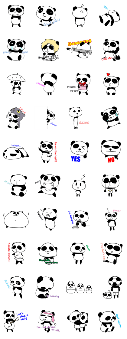 Tiny Pandas (English ver.)
