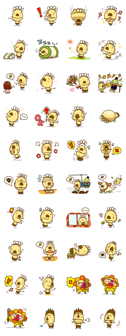 Smile Sticker by Rogee