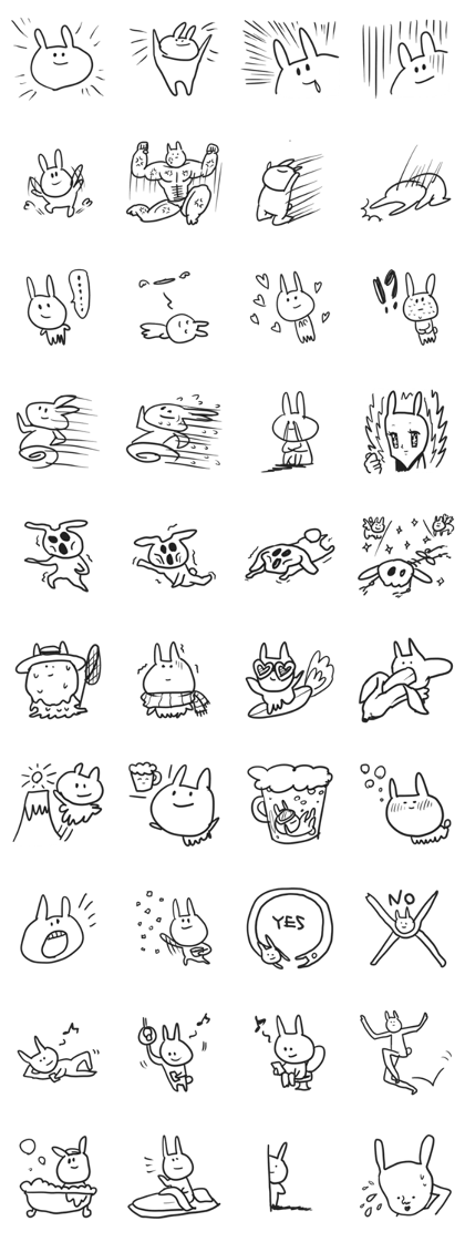 lazy rabbitttttt !!!