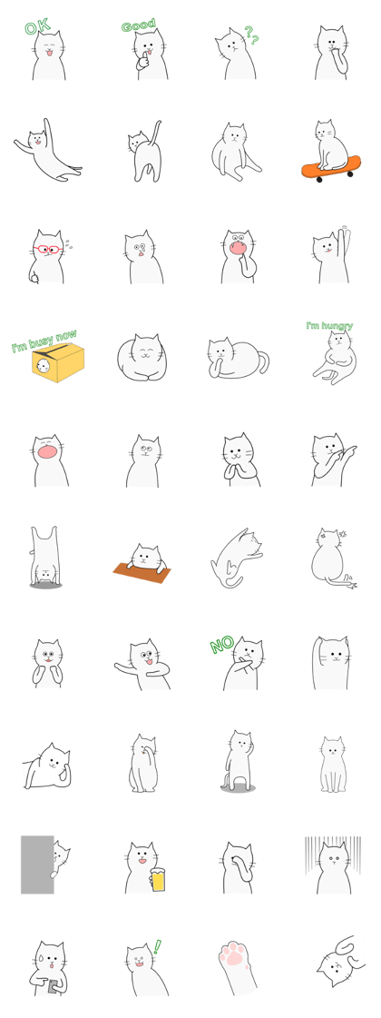 White cat (English Ver.)