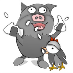 鹿児島の黒豚 かごしま弁 日常会話編 Line スタンプ Line Store 鹿児島の黒豚 かごしま弁 日常会話編 Line スタンプ Line Store