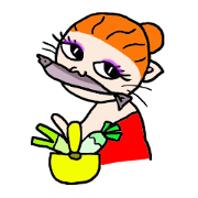 Message of Chacha-ko cat