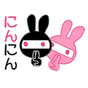 PINK NINJA RABBIT