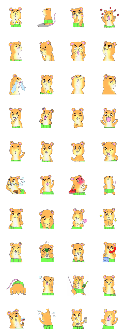 Mouse wearing a haramaki