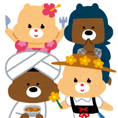 世界のくまちゃん Line スタンプ Line Store 世界のくまちゃん Line スタンプ Line Store