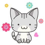 Sticker of Cute Cats