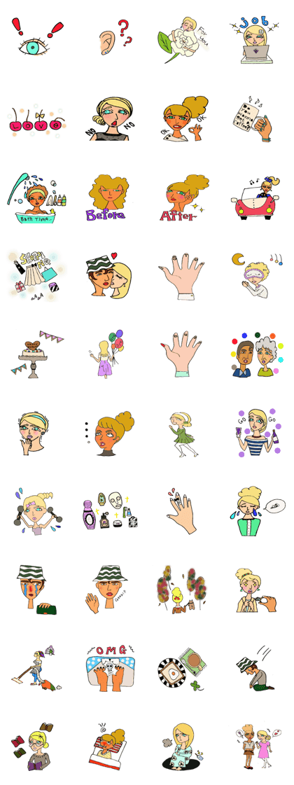 I'm cute girl! I'm cute girl!