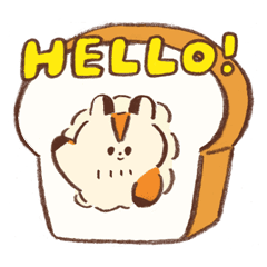 ムササビとパン Line スタンプ Line Store