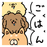 The plumpy dogs
