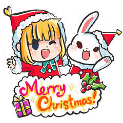 Alice & Bunny Soldiers- Happy Christmas