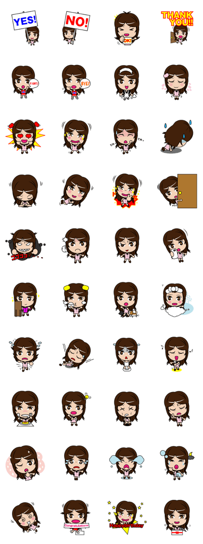 Chikacchi Sticker