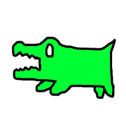Dog? Crocodile? hmm STICKER