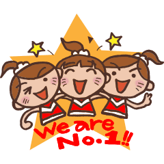 We Love Cheerleading Line Stickers Line Store