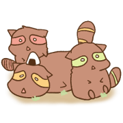Worn-out article tanuki