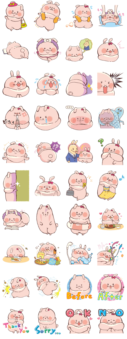 Women force rabbit Women force rabbit