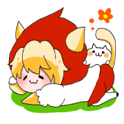 Cat Little Red Riding Hood