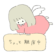 sticker in crayon