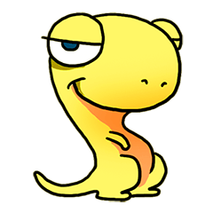 Little yellow lizard