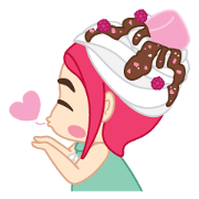 Inana with Sweets
