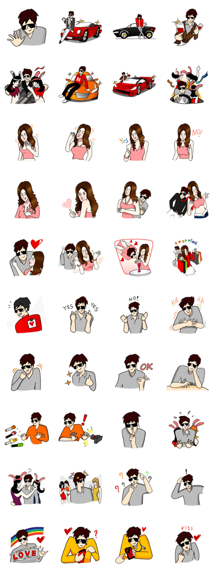 PARTY BOY(1/6) & PRETTY GIRL(1/4)