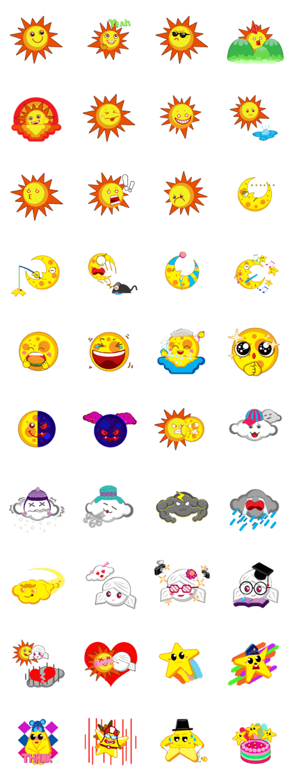 Sun & Moon with Friends