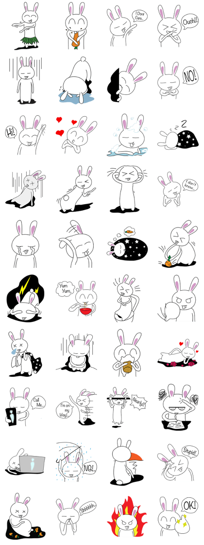 Crazy stupid Rabbit.. ;P