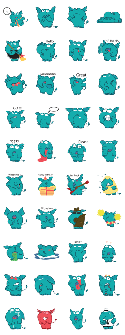 Funny Elephant