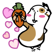 Stickers of a cute Guinea pig!!