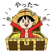 ONE PIECE × Naoko Stickers