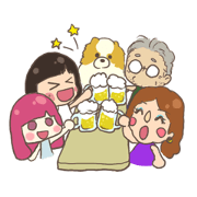 Gutan Family's Stickers