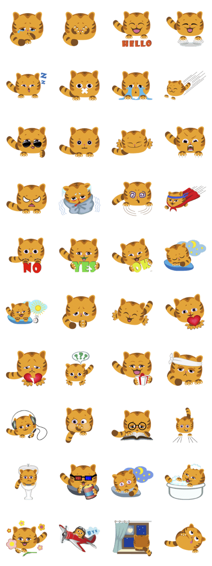 Kitkit, the cute pillow kitten Kitkit, the cute pillow kitten