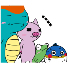めんたいジュウと新しい友達