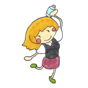 The Girl having Plastic Bottle