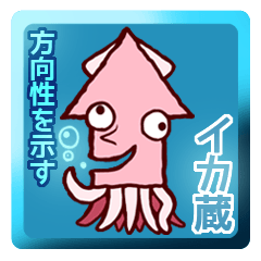 squid that shows the direction