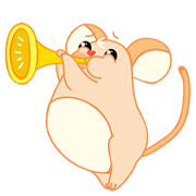 Mizzi, the cute and fat little mouse