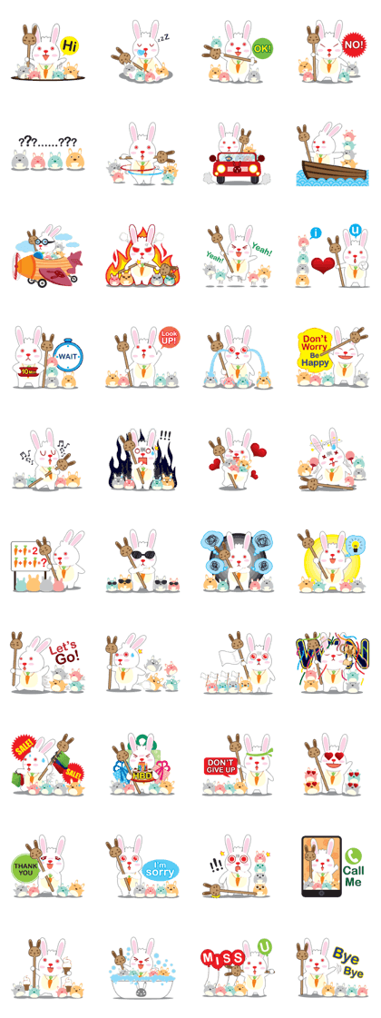 Call me Rabbit leader and the gang