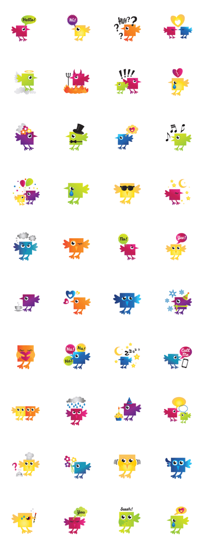 Pixel Birds Pixel Birds