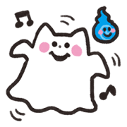 Cat ghost NEKOBAKE