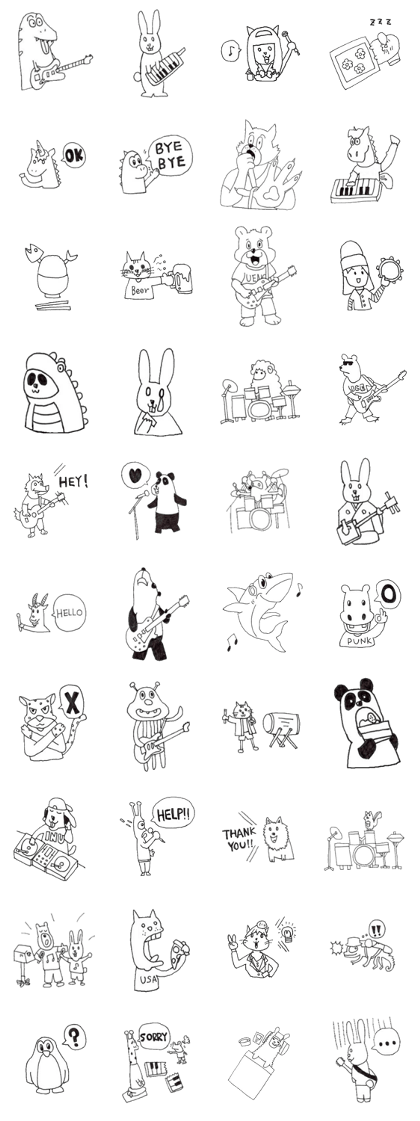 Love Music Animals !