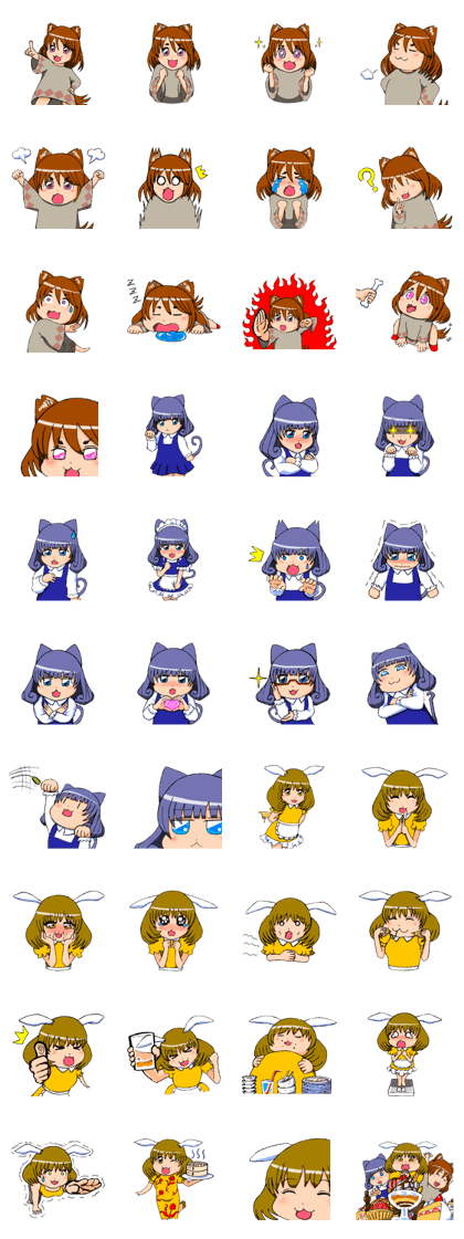 Animal ear girls Animal ear girls