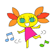 A flower fairy "Hana-mina"