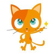 The work sticker of the kittocat