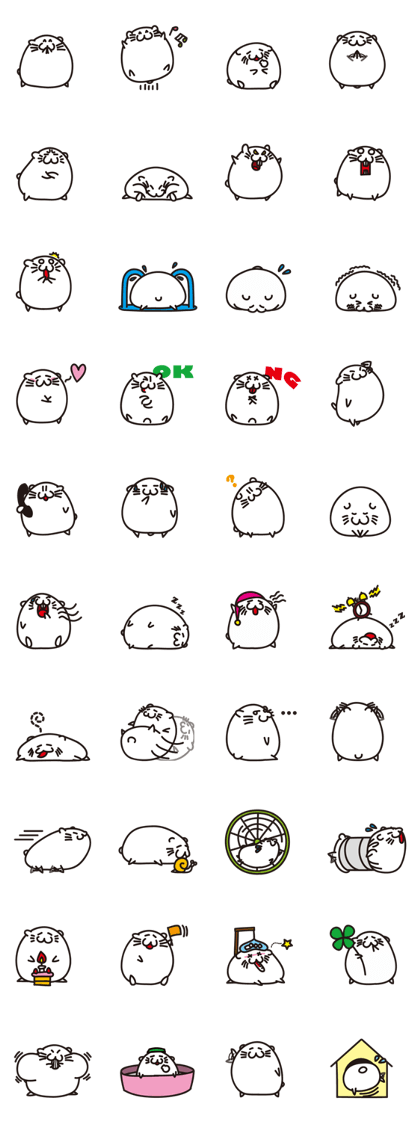 "Ham Ham" the Djungarian hamster