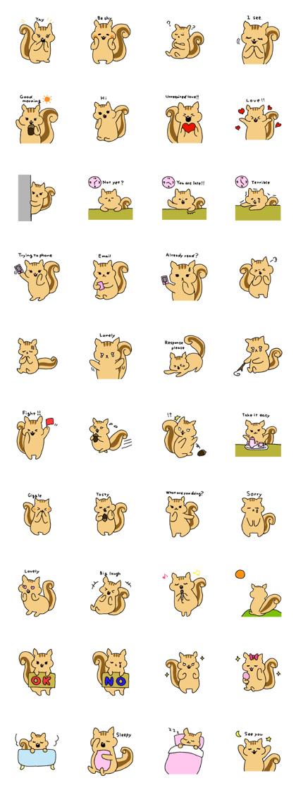 Shi-chan of chipmunk English version Shi-chan of chipmunk English version