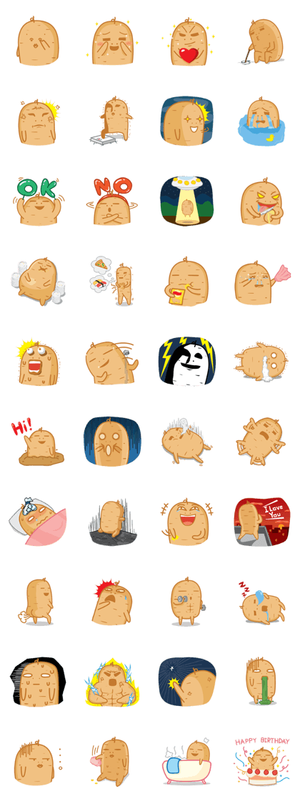 Popomo the potato life