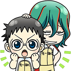 Yowamushi Pedal Glory Line Line Stickers Line Store