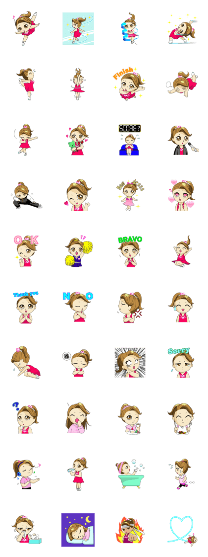 The figure skate girl Kururi