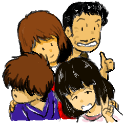 Sticker of the Among family members