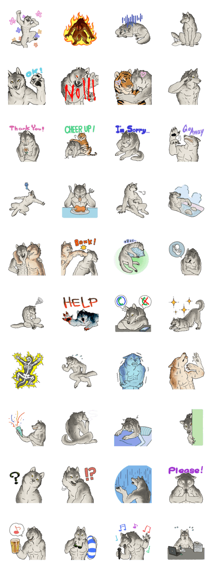 Werewolf Sticker Werewolf Sticker