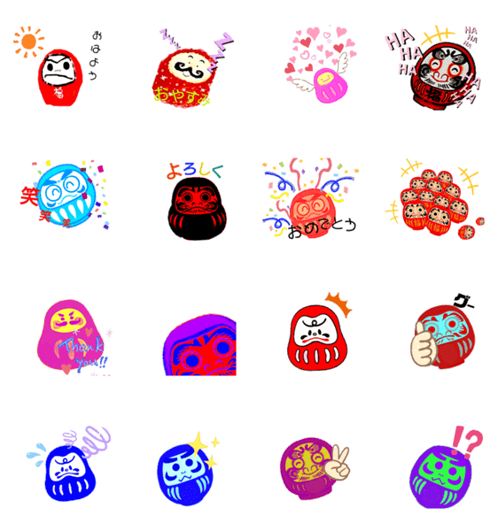 だるまのこころ Lineクリエイターズスタンプ Stamplist だるまのこころ Lineクリエイターズスタンプ Stamplist